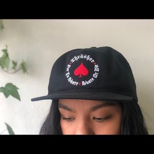 THRASHER Red Spade Trucker Hat
